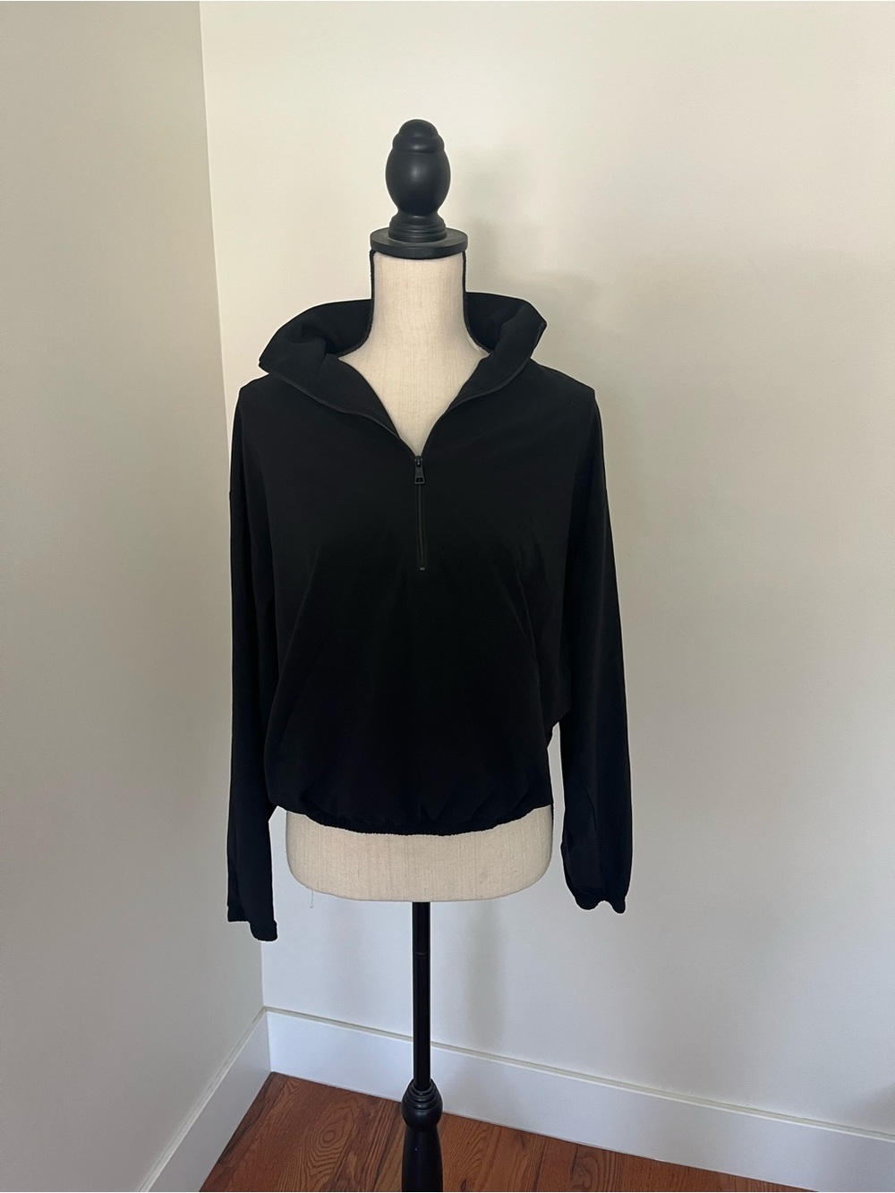 Beyond Yoga Black Half-Zip Pullover